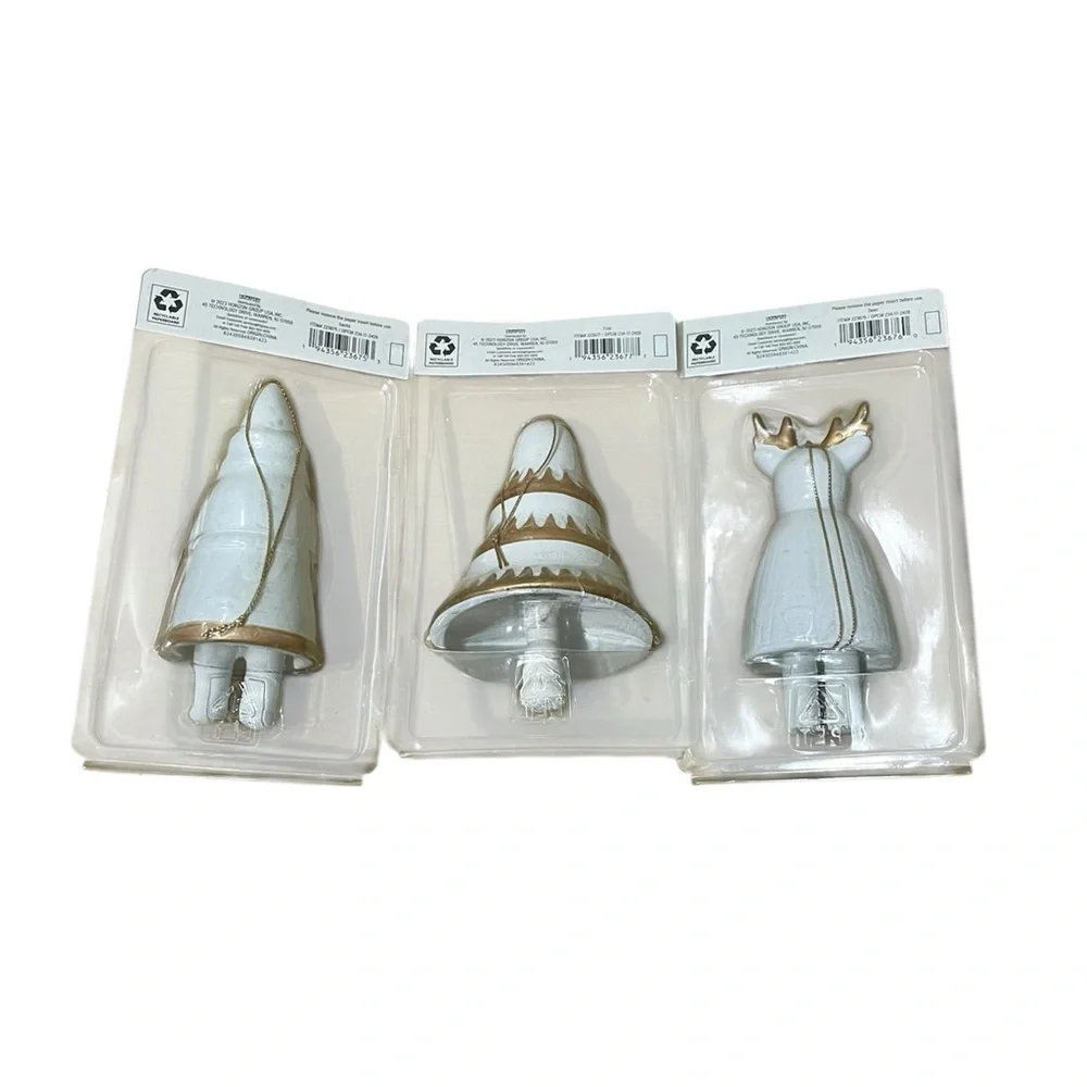 Target Ceramic Christmas Bell Ornament - Set of 3